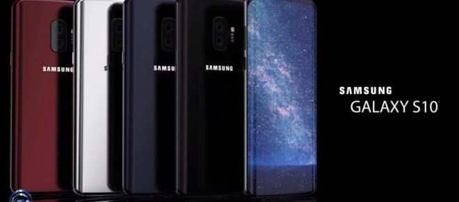 Das Galaxy S10 verfügt möglicherweise über einen 6,7-Zoll-Bildschirm, 6 Kameras und 5G