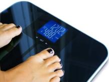 Cân thông minh để đo khối lượng chất béo, nước và cơ bắp
