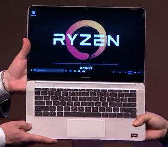 Se presenta la primera computadora portátil de Huawei con tecnología AMD en Computex 2019