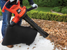 Garden vacuum cleaner or good old rake