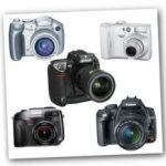 Fotoaparatų tipai ir jų skirtumai