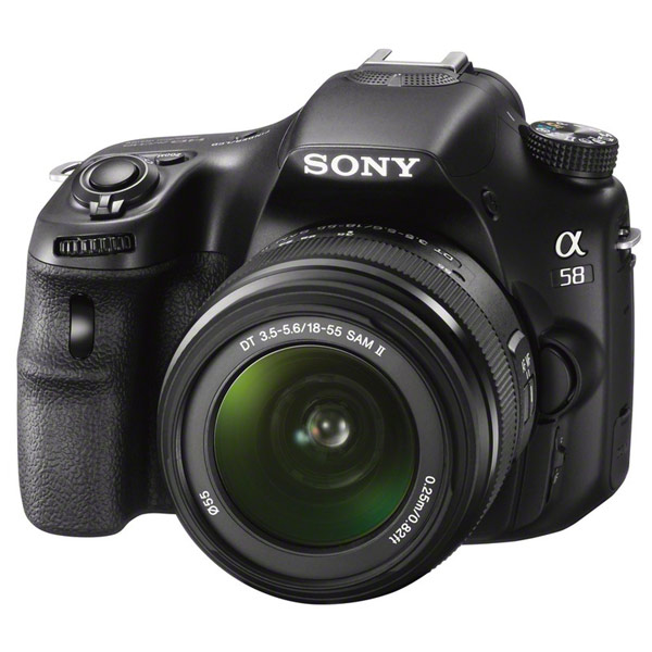 „Sony Alpha SLT-A58“
