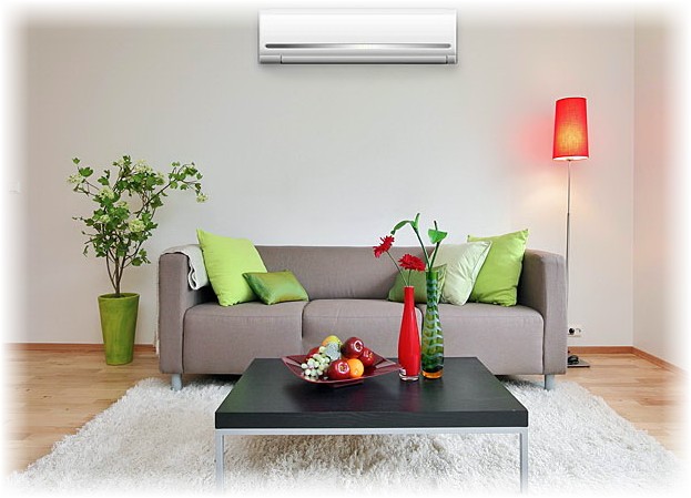aire acondicionado en el apartamento