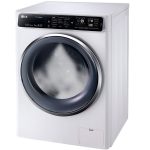 Máquina de lavar roupa LG com vapor
