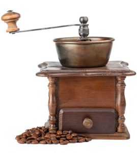 Ručná mlynček na kávu