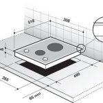 Kogeplade: dimensioner af indbyggede modeller