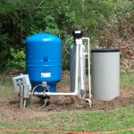 Filters voor waterzuivering in het land