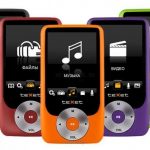 Recursos dos tocadores de MP3 Texet