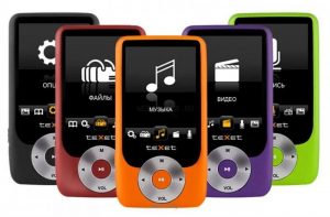 mp3 player texet